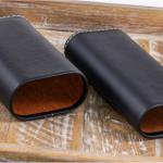 Leather Cigar Case for 3 cigars