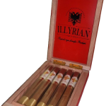 Corona Illyrian 42x6 - (5 Pack Bundle) with Wooden Box