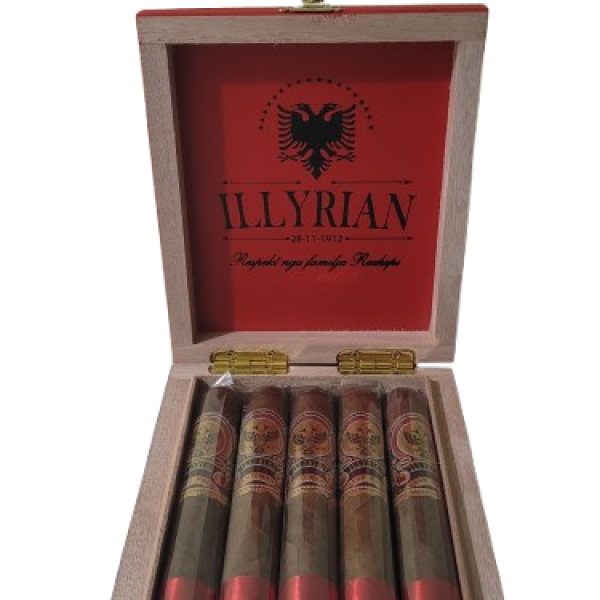Robusto Illyrian 54×5 (5 Pack Wooden Box)
