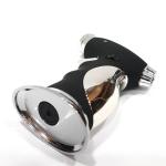 Cigar Lighter 3xJet & Punch Black-Silver